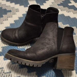 Carlos by Carlos Santana Black Ankle Booties